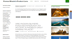 Desktop Screenshot of pranavbhasin.com